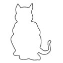 cat outline