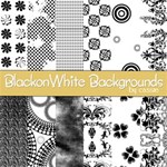 Black on White Backgrounds