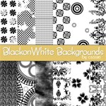 Black on White Backgrounds