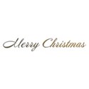 Merry christmas gold