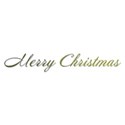 Merry christmas yellow