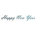 new year blue