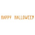 wordarthappyhalloweenorange