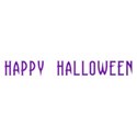 wordarthappyhalloweenpurple