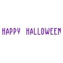 wordarthappyhalloweenpurple