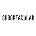 wordartspooktacularblack