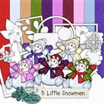 Five Little Snowmen