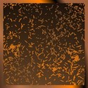 Orange Scatter Background