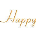 Happy WordArt