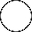Black double circle