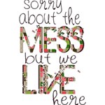 MESS canvas print