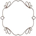 square bronze frame