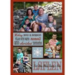 3 Photo Christmas Card