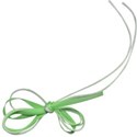 cute ribbon green