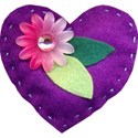 felt heart 3