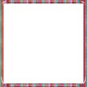 candy stripes square