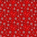 red snowflake paper