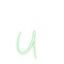 Green-Lowercase-u