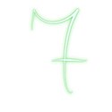 Green-Number-7