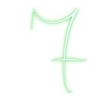 Green-Number-7