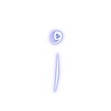 Blue-Lowercase-i