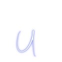 Blue-Lowercase-u