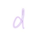 Purple-Lowercase-d