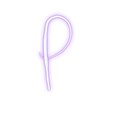 Purple-Lowercase-p