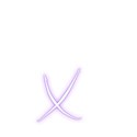 Purple-Lowercase-x