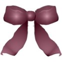 dark pink bow