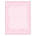 pink ric rac small layering paper