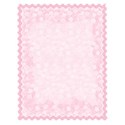 pink ric rac small layering paper