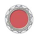 heart frame metal round