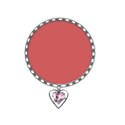 charm bracelet frame with one charm