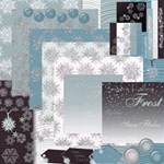 Snowflakes in Blue