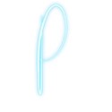 Cyan-Capital-P