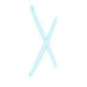 Cyan-Capital-X