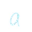 Cyan-Lowercase-a