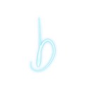 Cyan-Lowercase-b