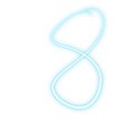 Cyan-Number-8