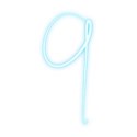 Cyan-Number-9