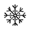 snowflake3black