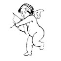 cupid arrow black