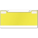 licenseplateyellowwhite