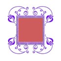 ornate sq frame