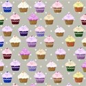 grey cupcake background