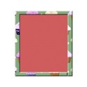 green rectangle cupcake frame