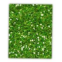 block paper green glitter