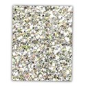 block paper silver glitter