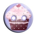 red cupcake blue  button